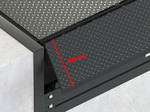 Optional 400 mm Lip