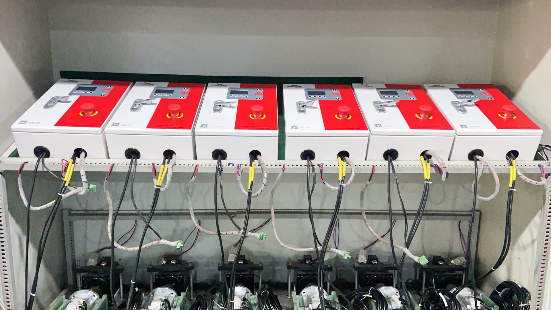 SEPPES rapid door control units undergoing workshop testing