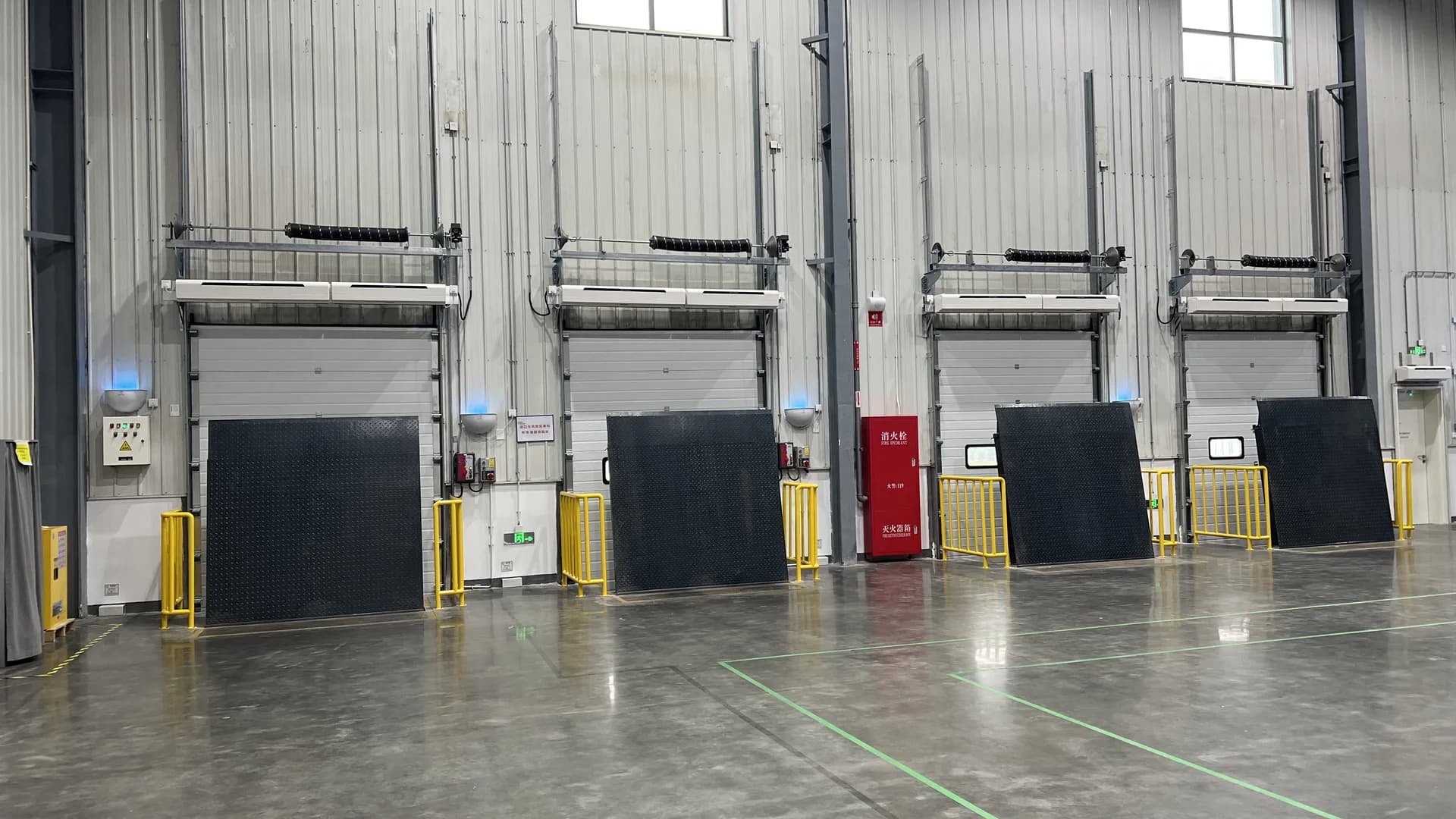 Industrial loading and warehouse access system